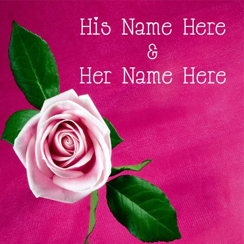 Cool Beautiful Red Rose Couple Name DP Pictures - Cool Name Profile